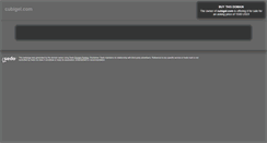 Desktop Screenshot of cubigel.com